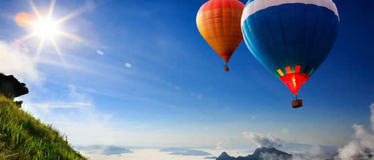Flying-balloons